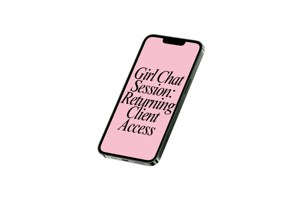 Girl Chat Session: Returning Client Access